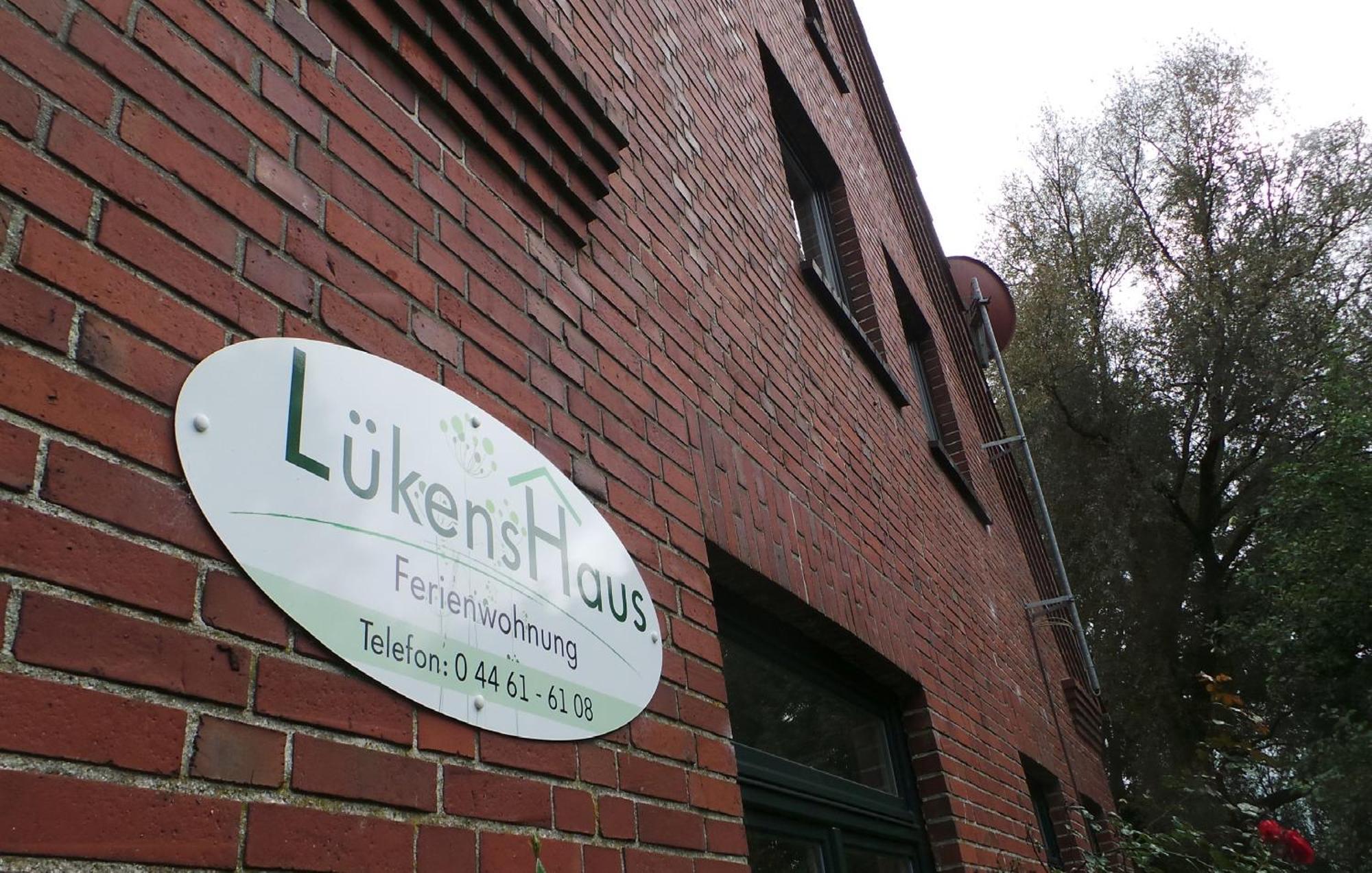 Ferienwohnung Lueken ホークジール エクステリア 写真